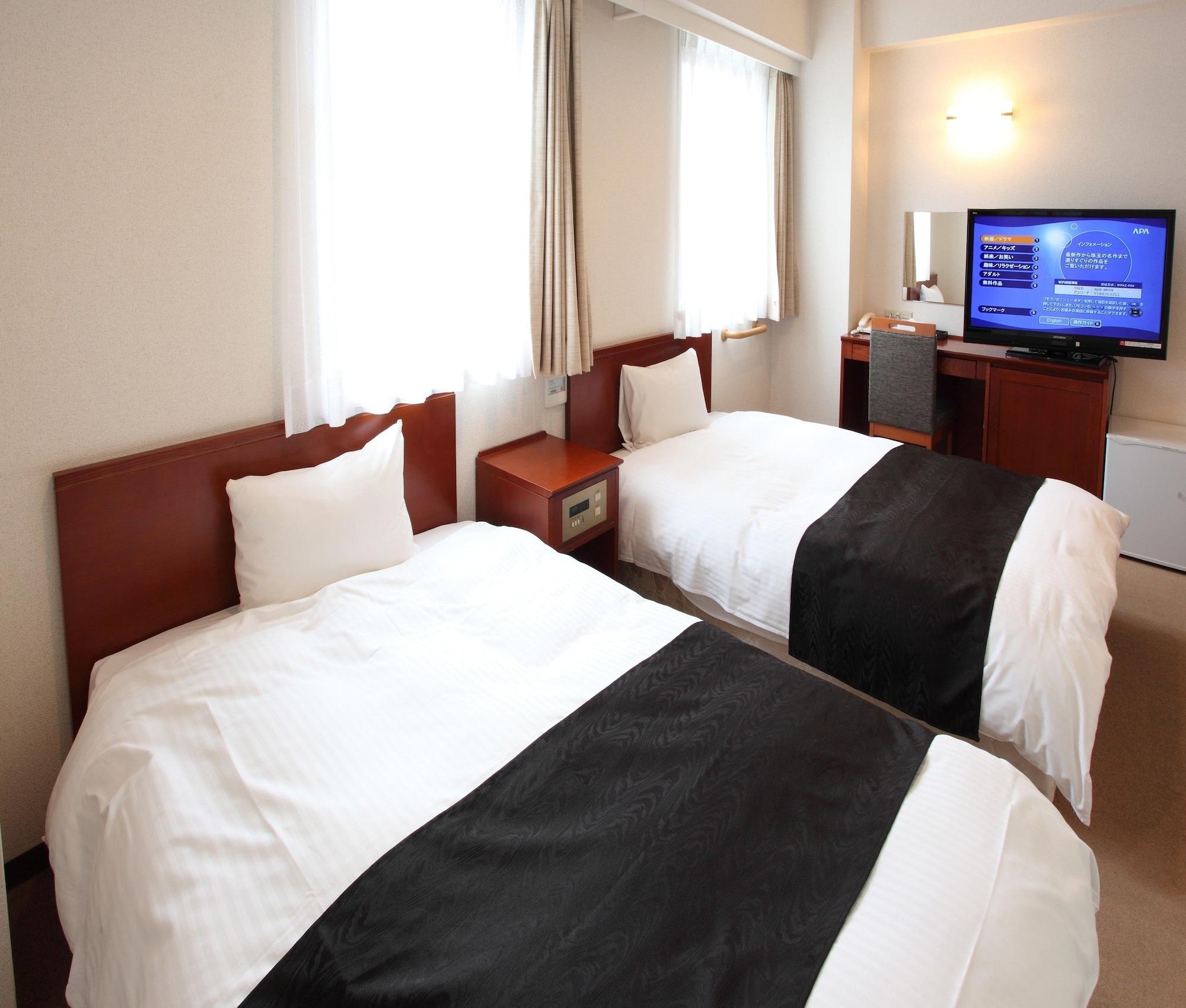 Apa Hotel Akita Senshu Koen Bagian luar foto