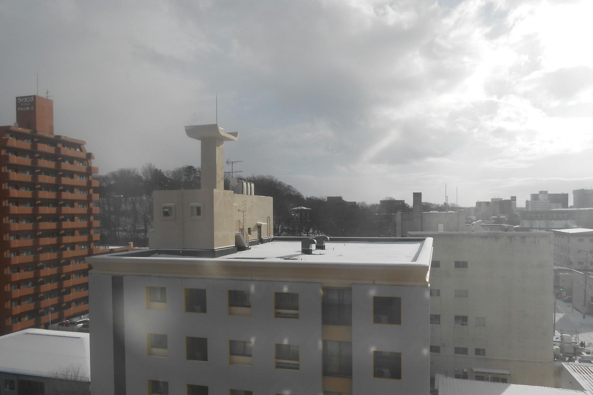Apa Hotel Akita Senshu Koen Bagian luar foto