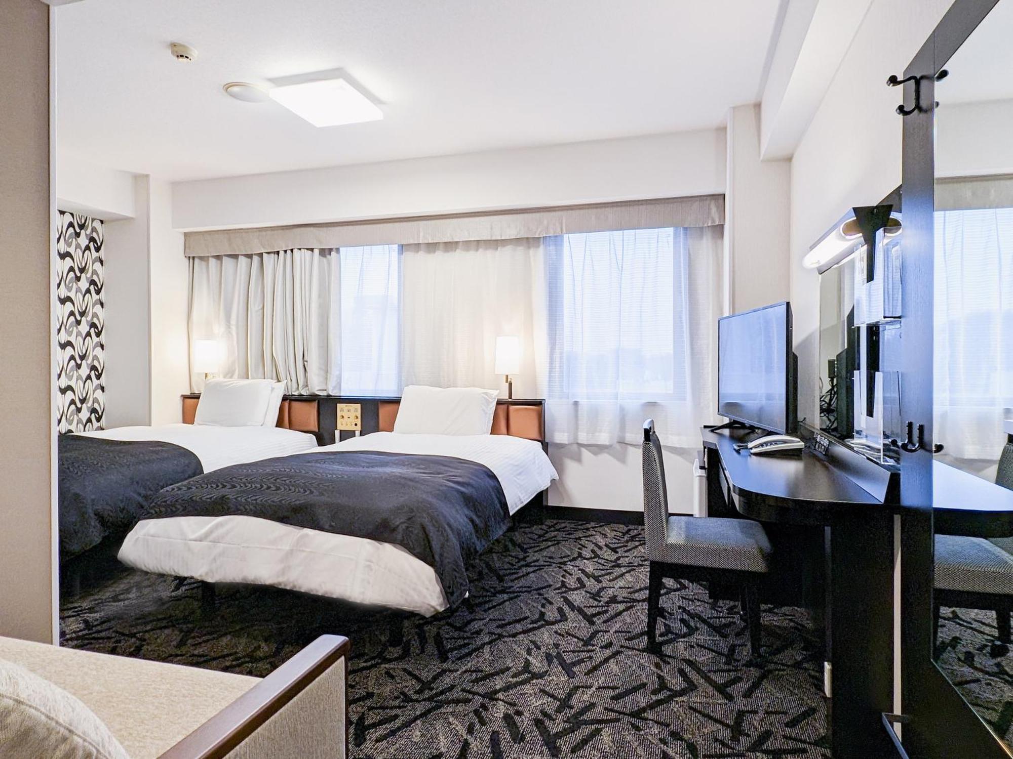 Apa Hotel Akita Senshu Koen Bagian luar foto