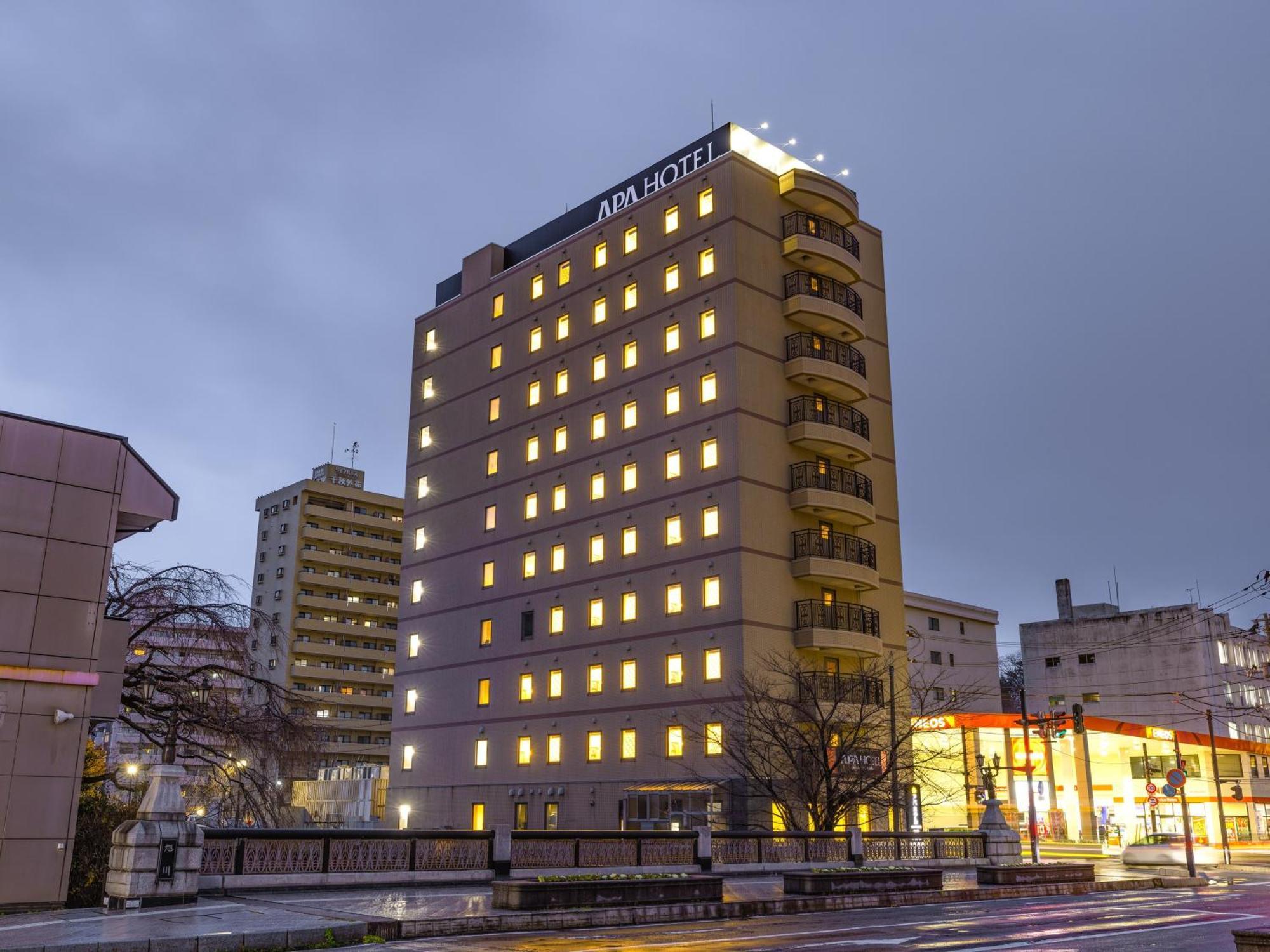 Apa Hotel Akita Senshu Koen Bagian luar foto