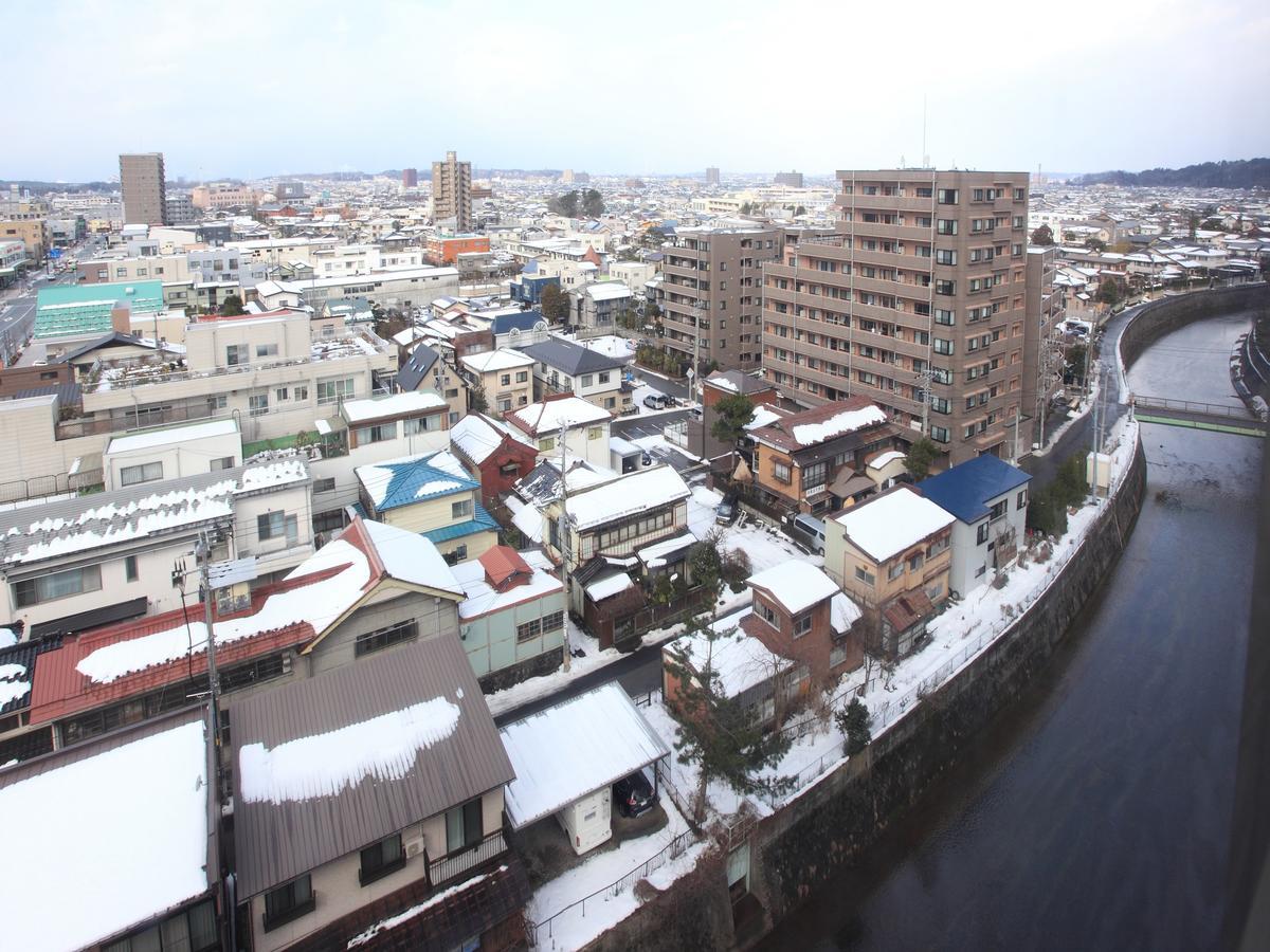 Apa Hotel Akita Senshu Koen Bagian luar foto